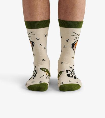 Chaussettes pour homme – Canard « Shut the Duck up »