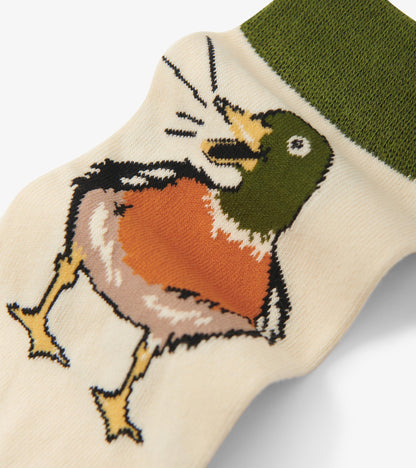 Chaussettes pour homme – Canard « Shut the Duck up »