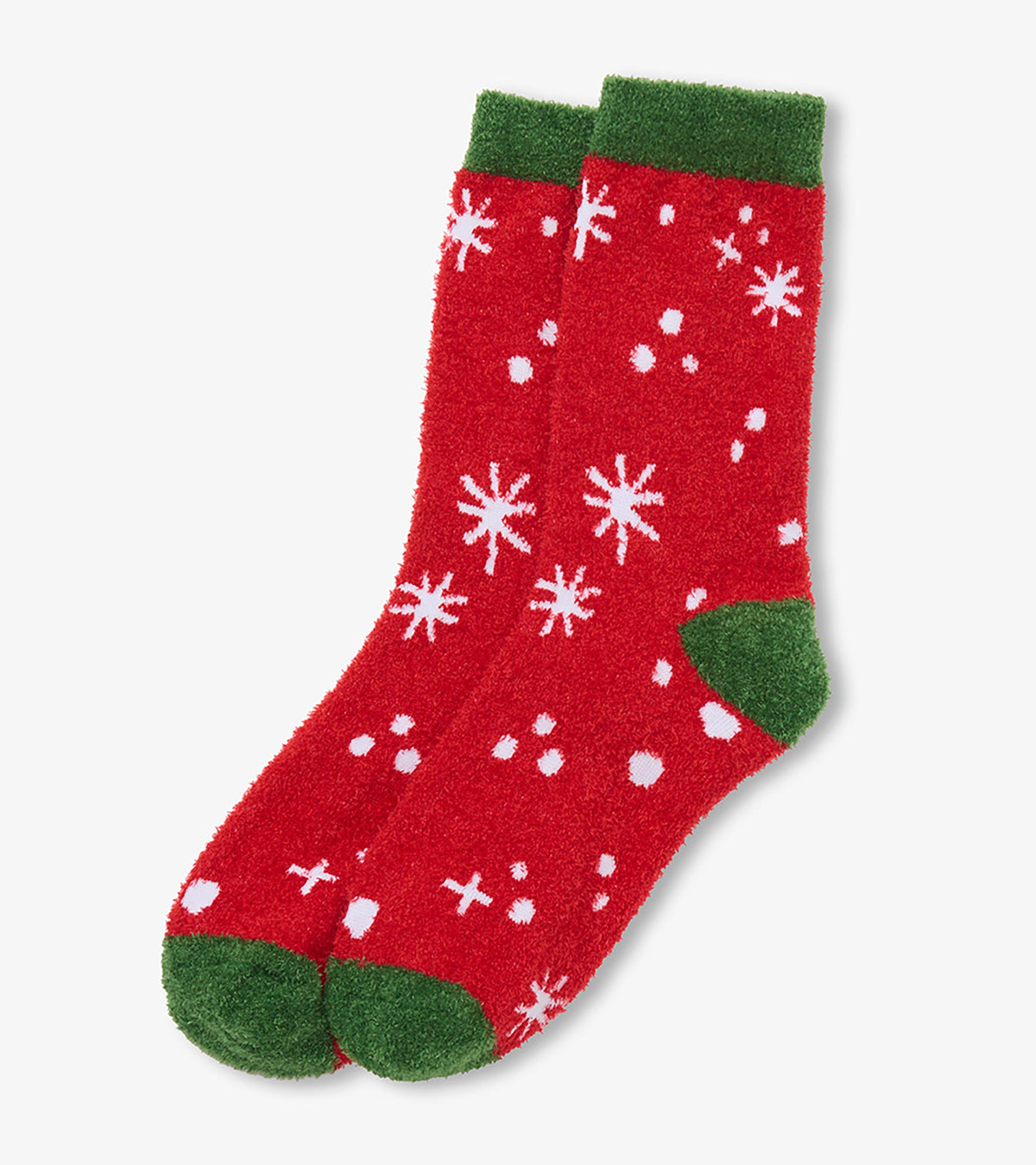 Women's Snowflakes Fuzzy Socks