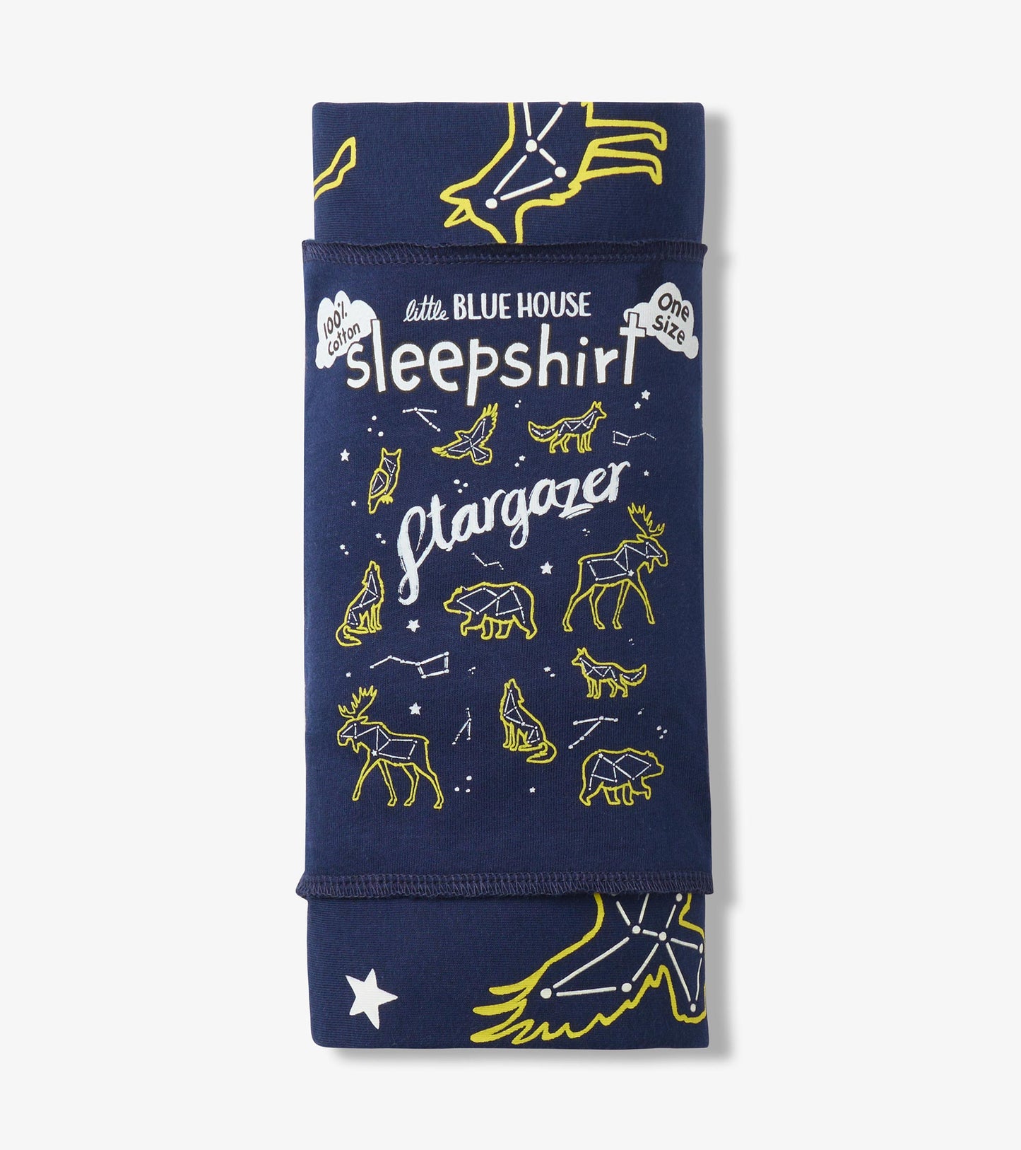Chemise de nuit pour femme – Constellations d’animaux « stargazer »