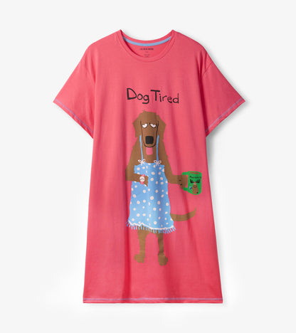 Dog Tired Women's Sleepshirt