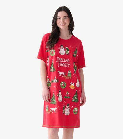Women's Feeling Frosty Cotton Sleepshirt