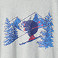 T-shirt pour homme – Ours en ski