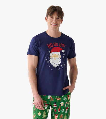 T-shirt pour homme – Père Noël « Ho Ho Ho! »