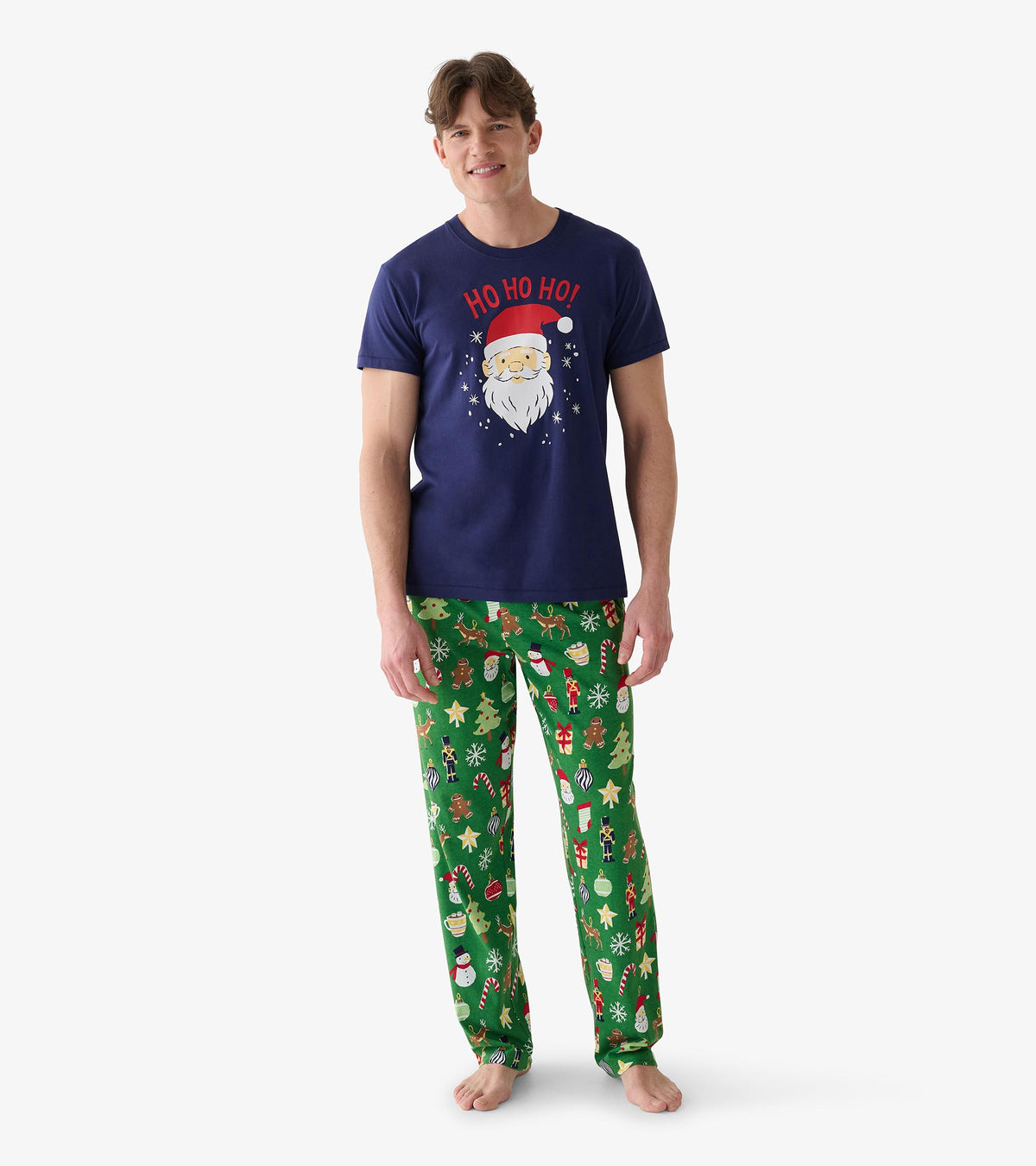 T-shirt pour homme – Père Noël « Ho Ho Ho! »
