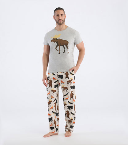 T-shirt pour homme – Faune des bois