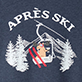 T-shirt de pyjama pour femme – Après-ski