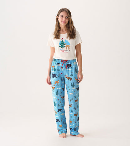 Women's Winter Wonderland Pajama T-Shirt