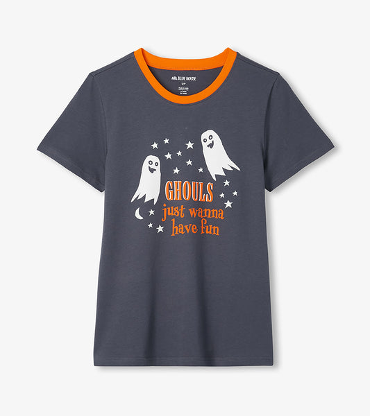 Women's Ghoul's Just Wanna Have Fun Pajama T-Shirt