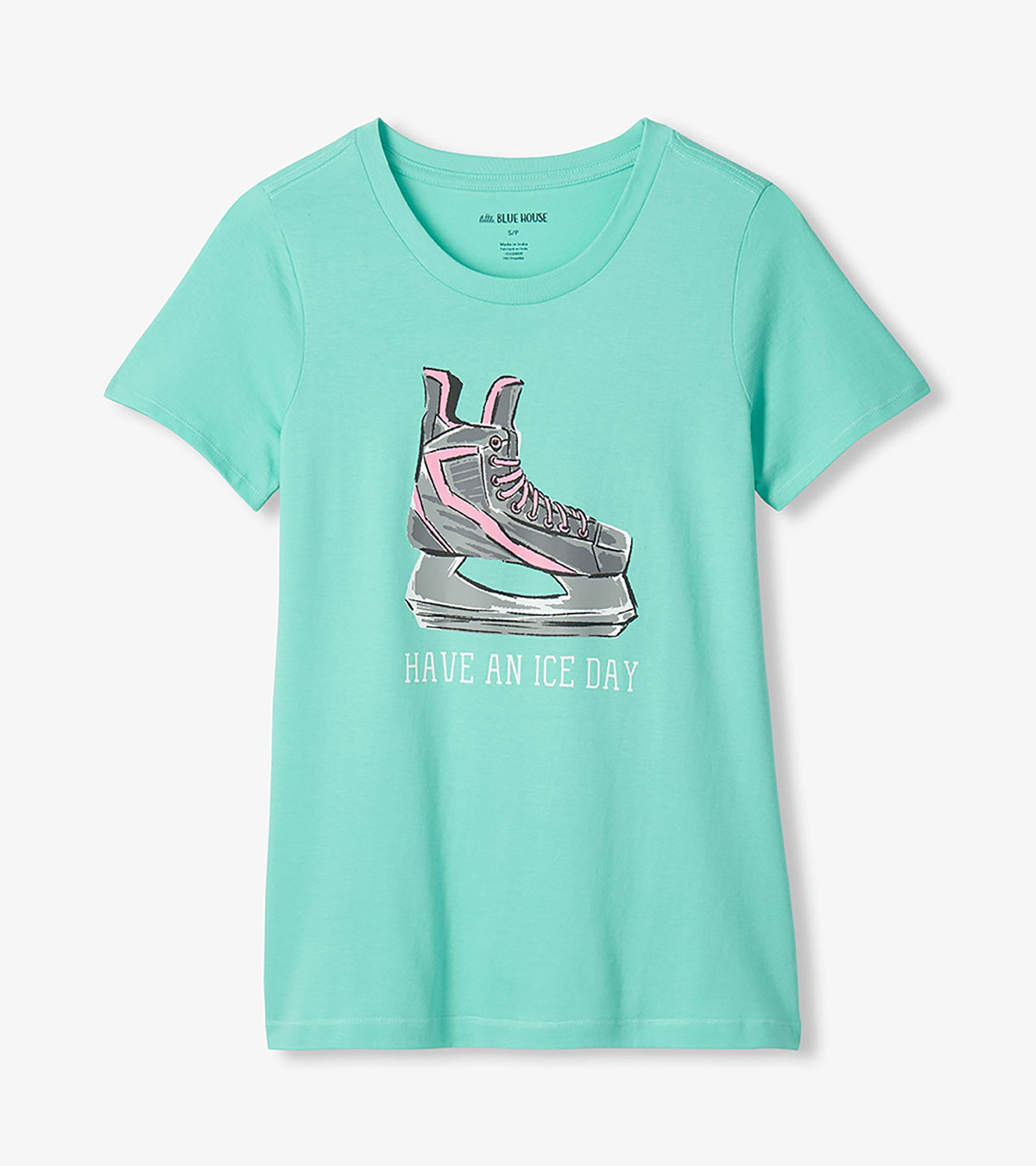 T-shirt de pyjama pour femme – Patin « Have an Ice Day »