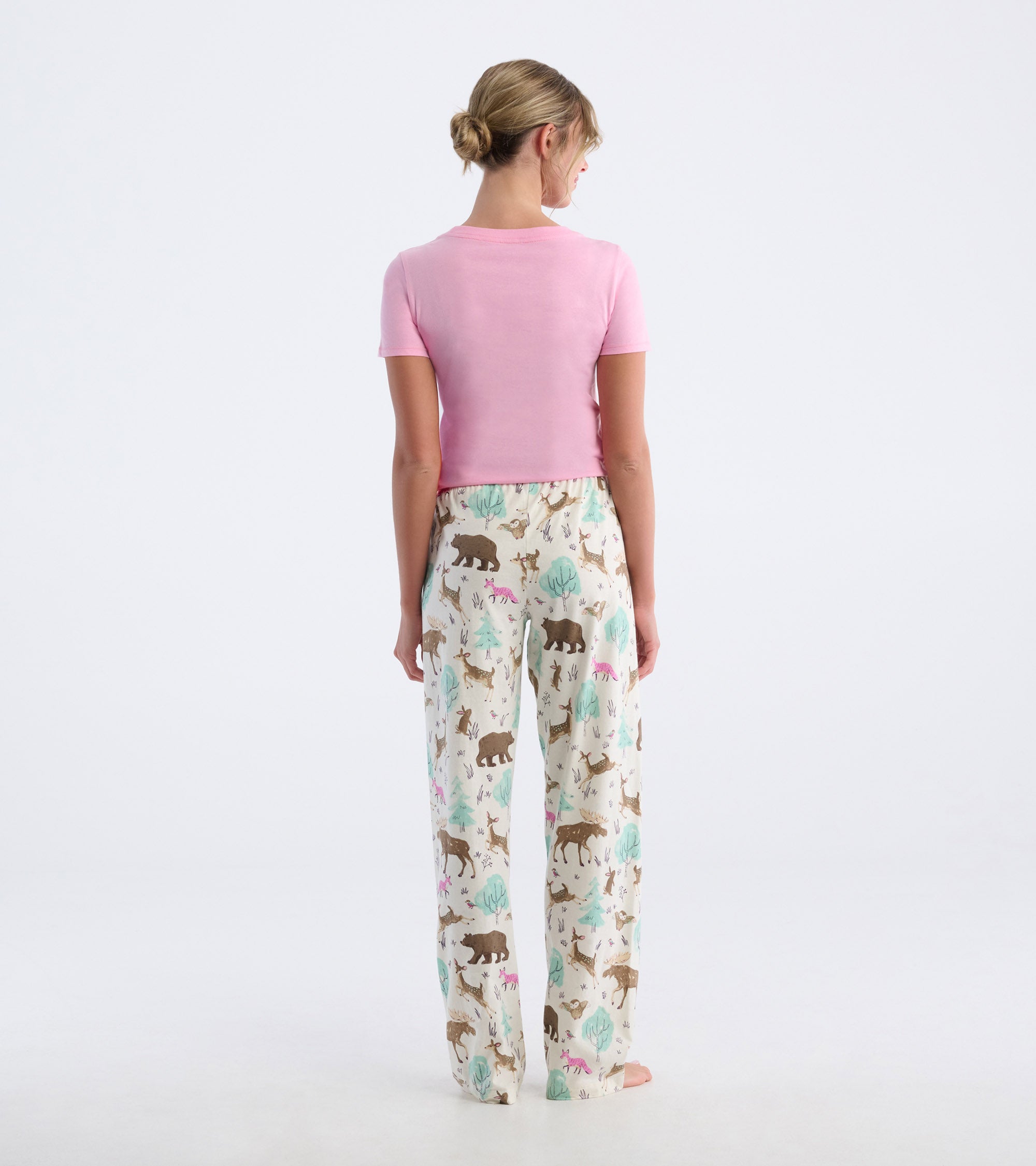 T-shirt de pyjama pour femme – Ours « bearly sleeping »