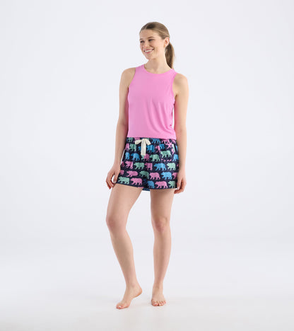 Débardeur de pyjama pour femme – Rose