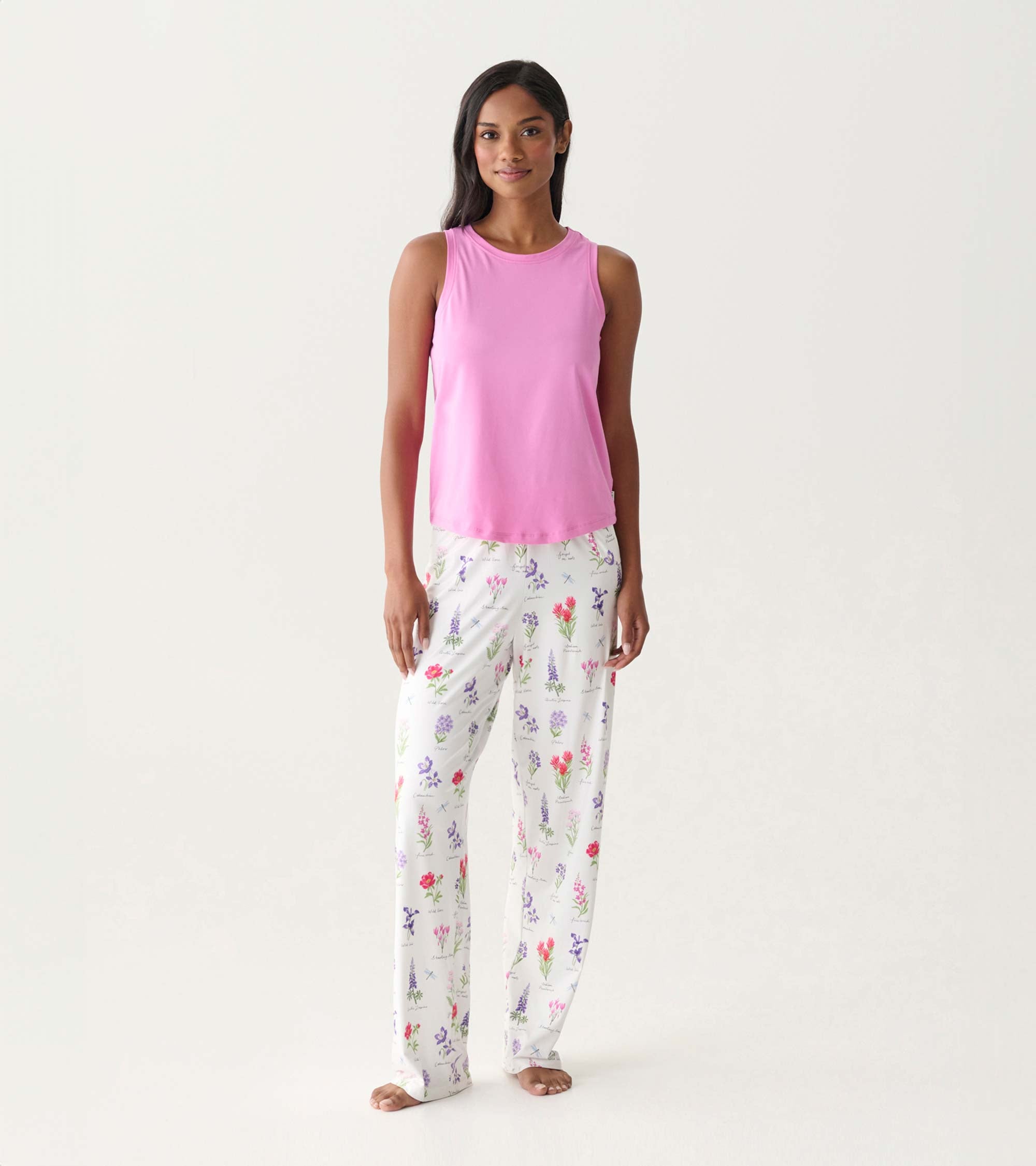 Débardeur de pyjama pour femme – Rose