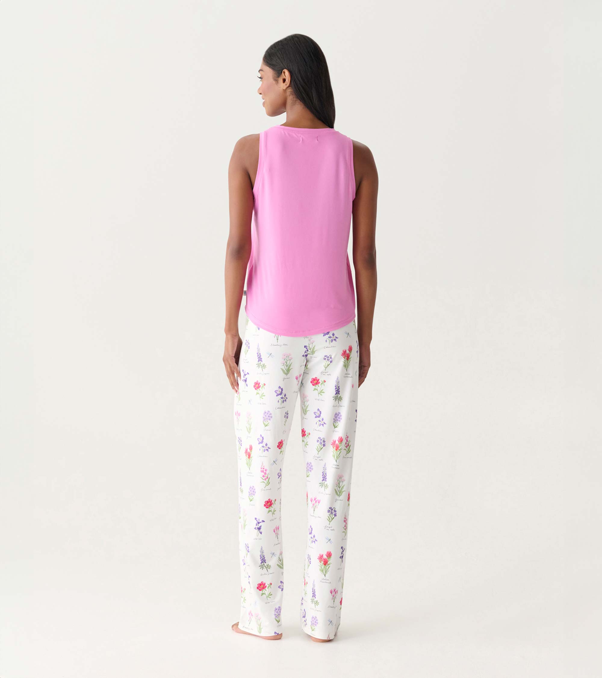 Débardeur de pyjama pour femme – Rose