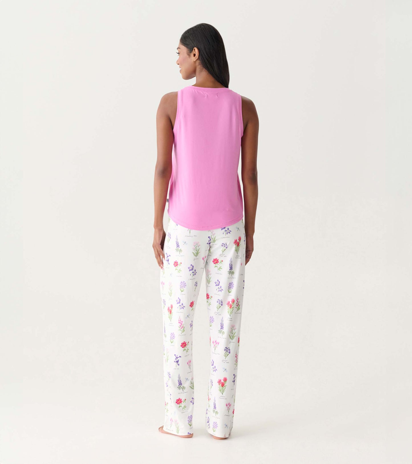 Women's Pink Pajama Tank