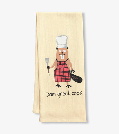 Dam Great Cook Tea Towel