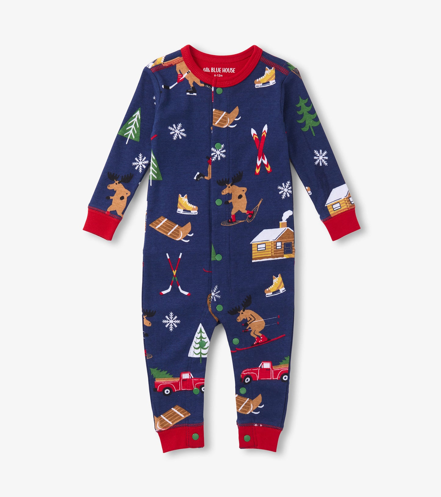 Combinaison pour bébé – Chalet d’hiver