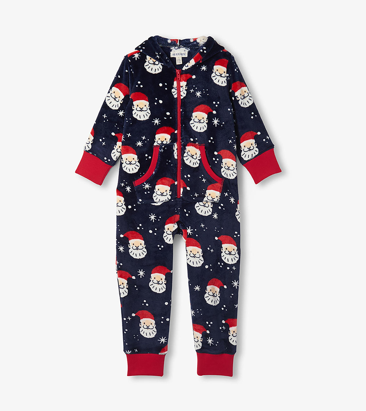 Combinaison de jour à capuchon pour enfant – Pères Noël en fête