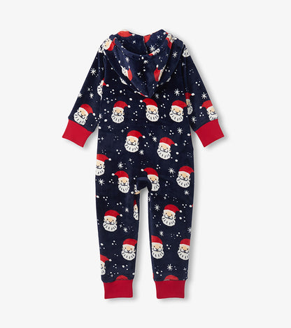 Combinaison de jour à capuchon pour enfant – Pères Noël en fête
