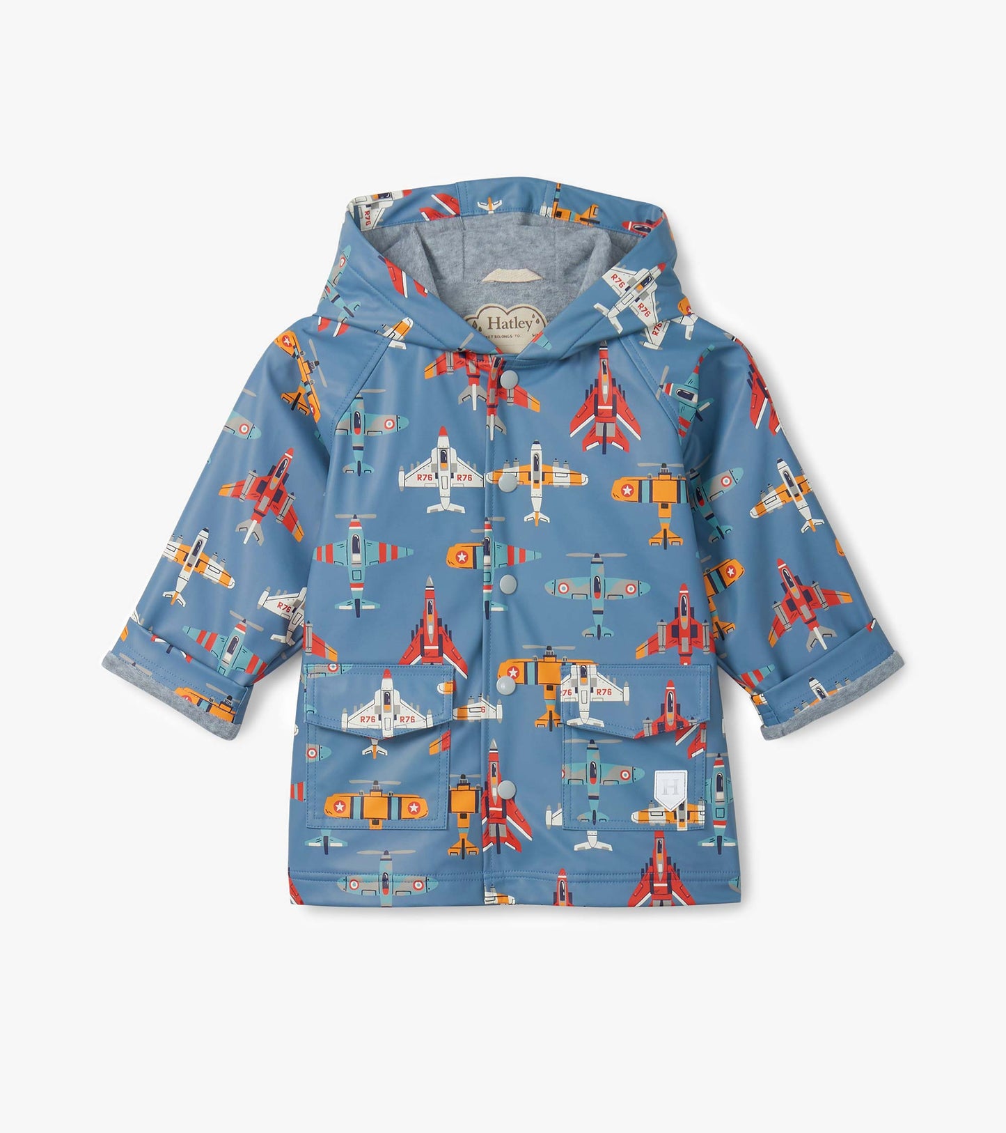 Boys Airplanes Rain Jacket