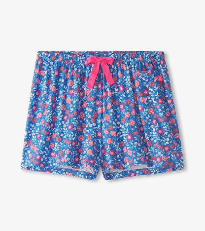 Short de pyjama pour femme – Jardin de fleurs