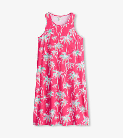 Robe sans manches – Mirage de palmiers