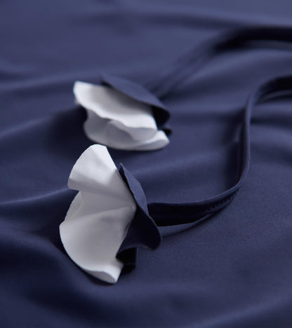 Robe de plage – Bleu patriote