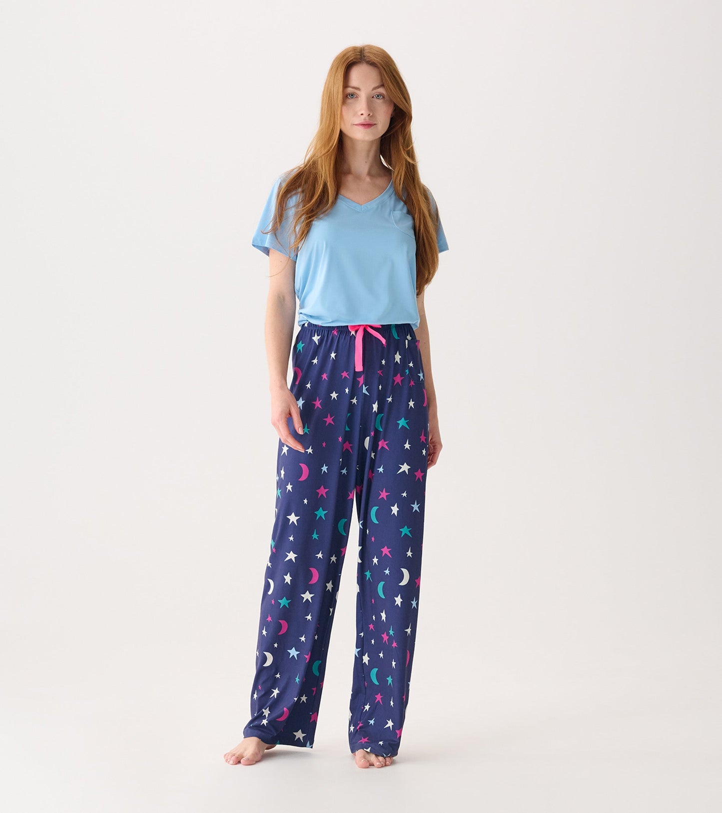 Women's Starry Night Polyknit Pajamas Pants