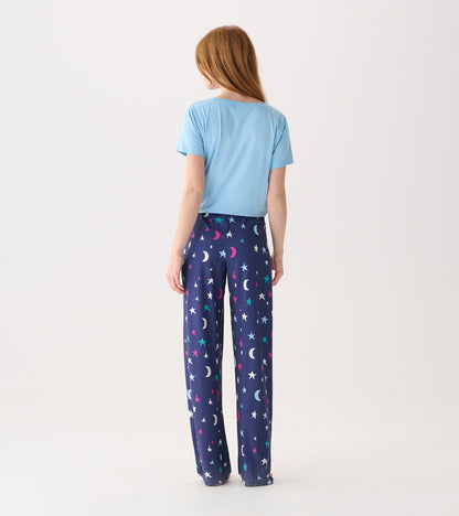 Women's Starry Night Polyknit Pajamas Pants