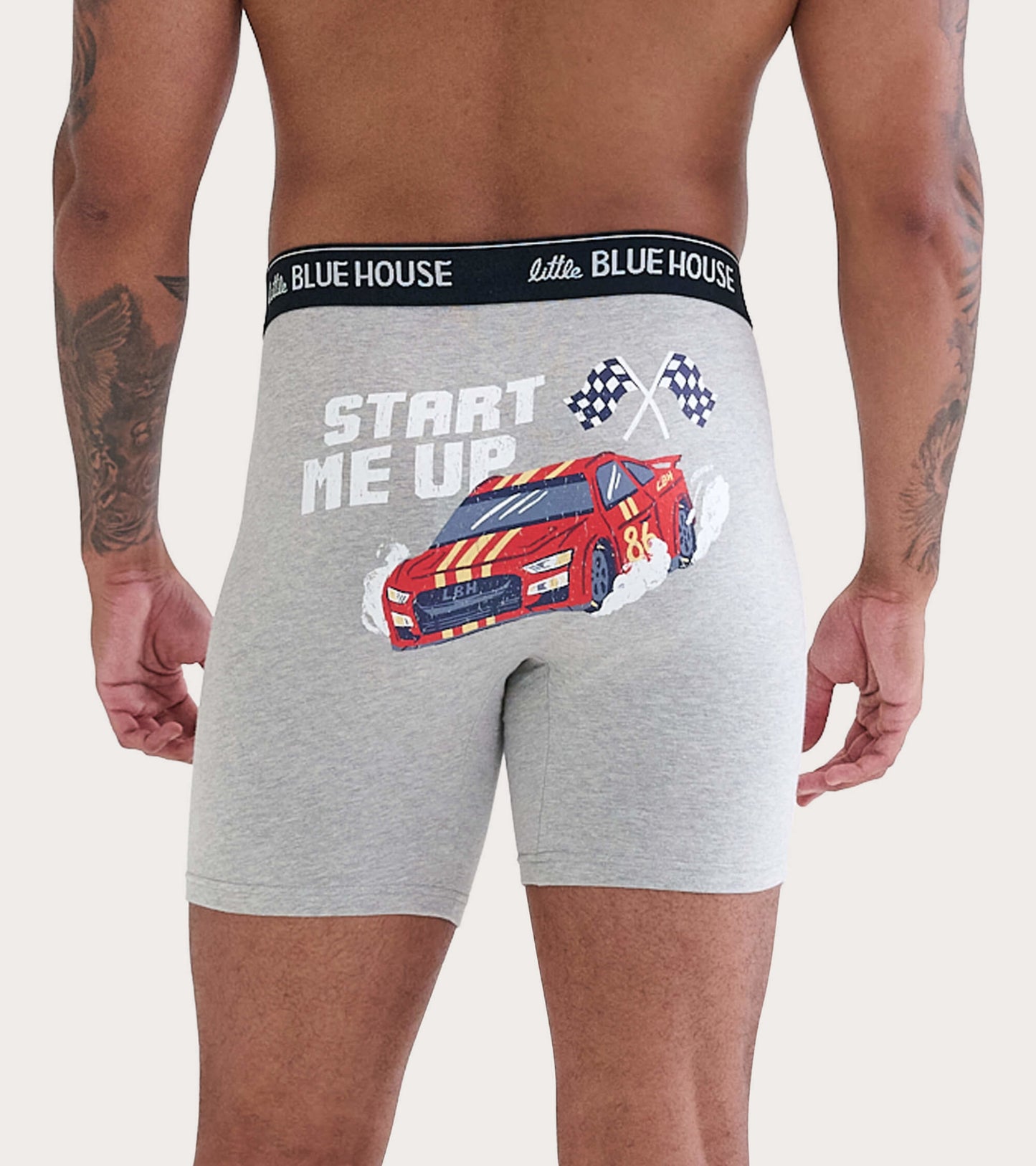 Caleçon boxeur pour homme – Voiture de course