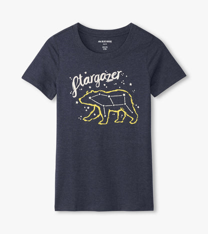 T-shirt pour femme – Constellations d’animaux « Stargazer »