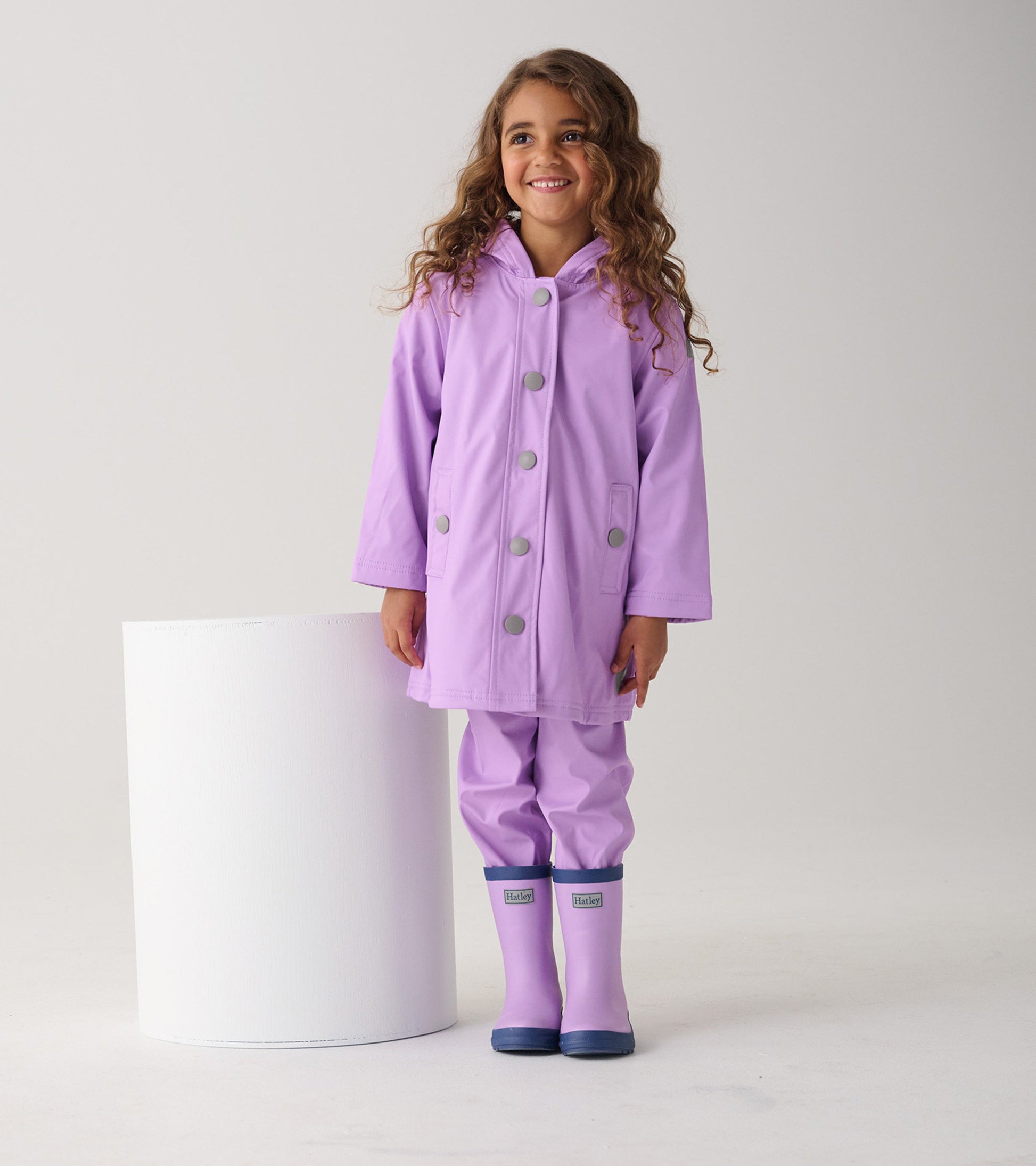 Pantalon de pluie pour enfant – Lilas - Main Image