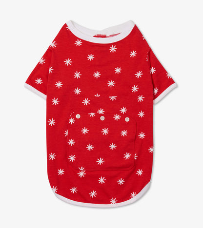 T-Shirt pour chien – Flocons de neige
