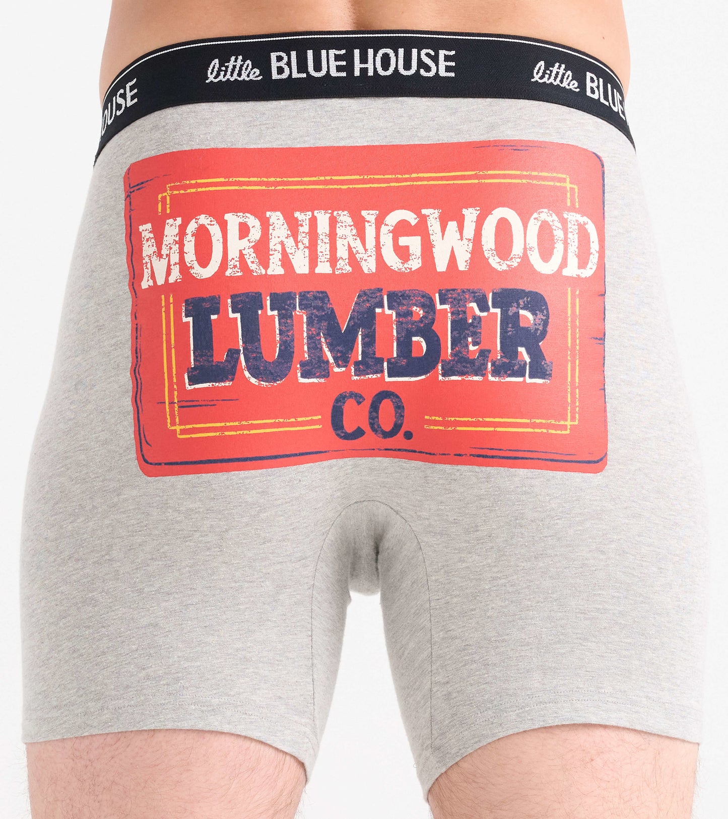 Caleçon boxeur pour homme – Affiche « Morningwood Lumber »