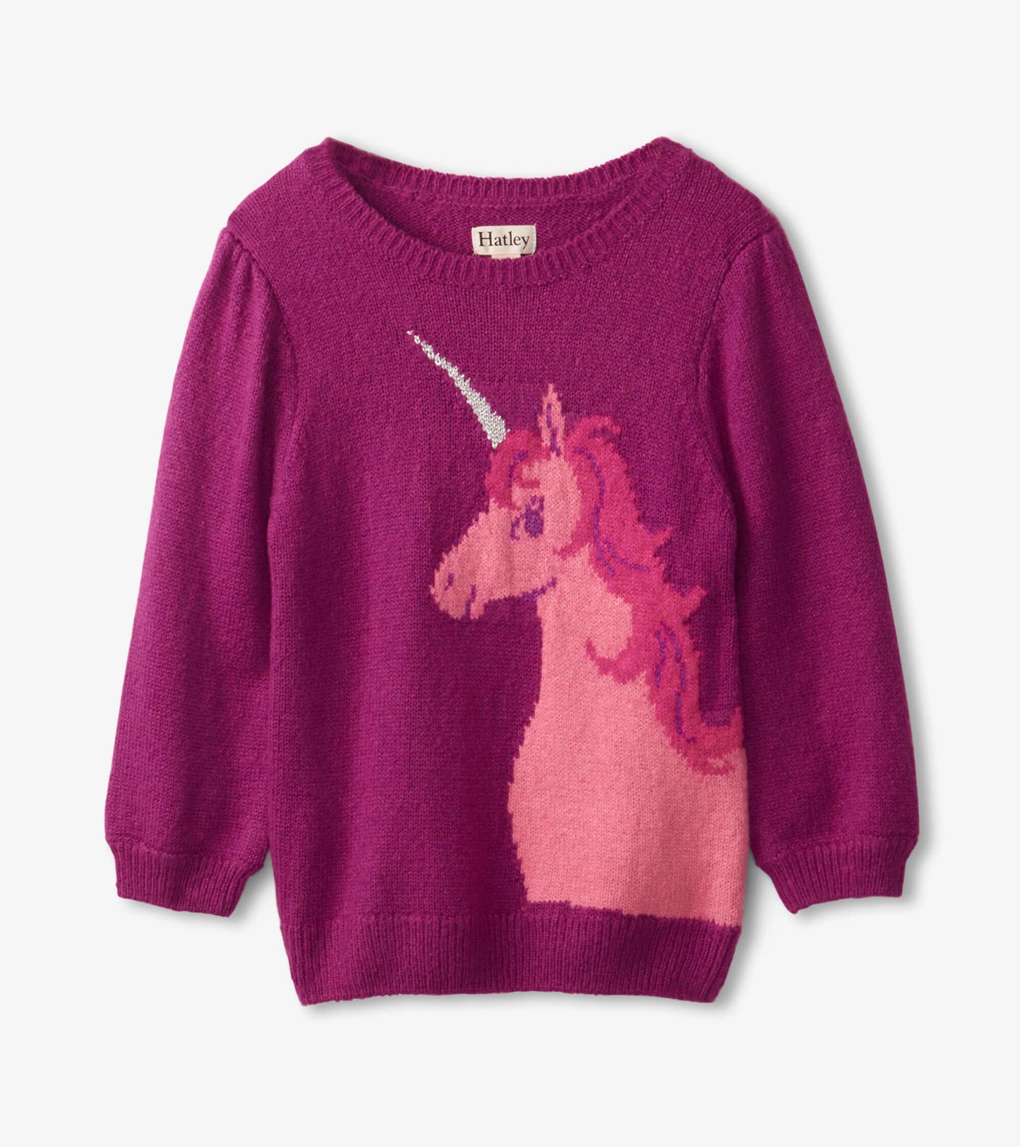 Joli pull – Licorne rose