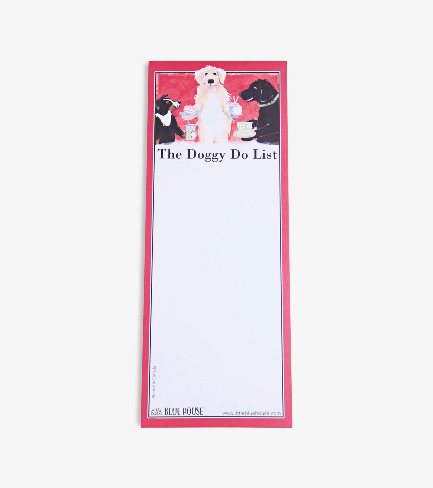 Bloc-notes aimanté – Chiens « The Doggy Do List »