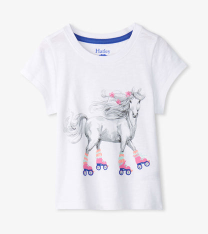 T-shirt à imprimé – Pouliche en patins