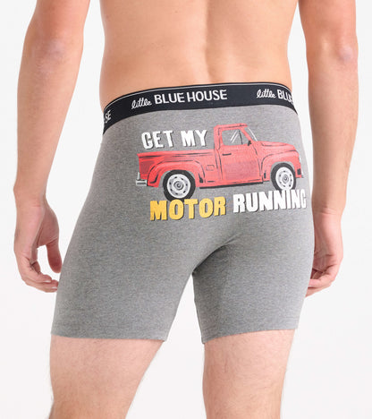 Caleçon boxeur pour homme – Camionnette « Get My Motor Running »