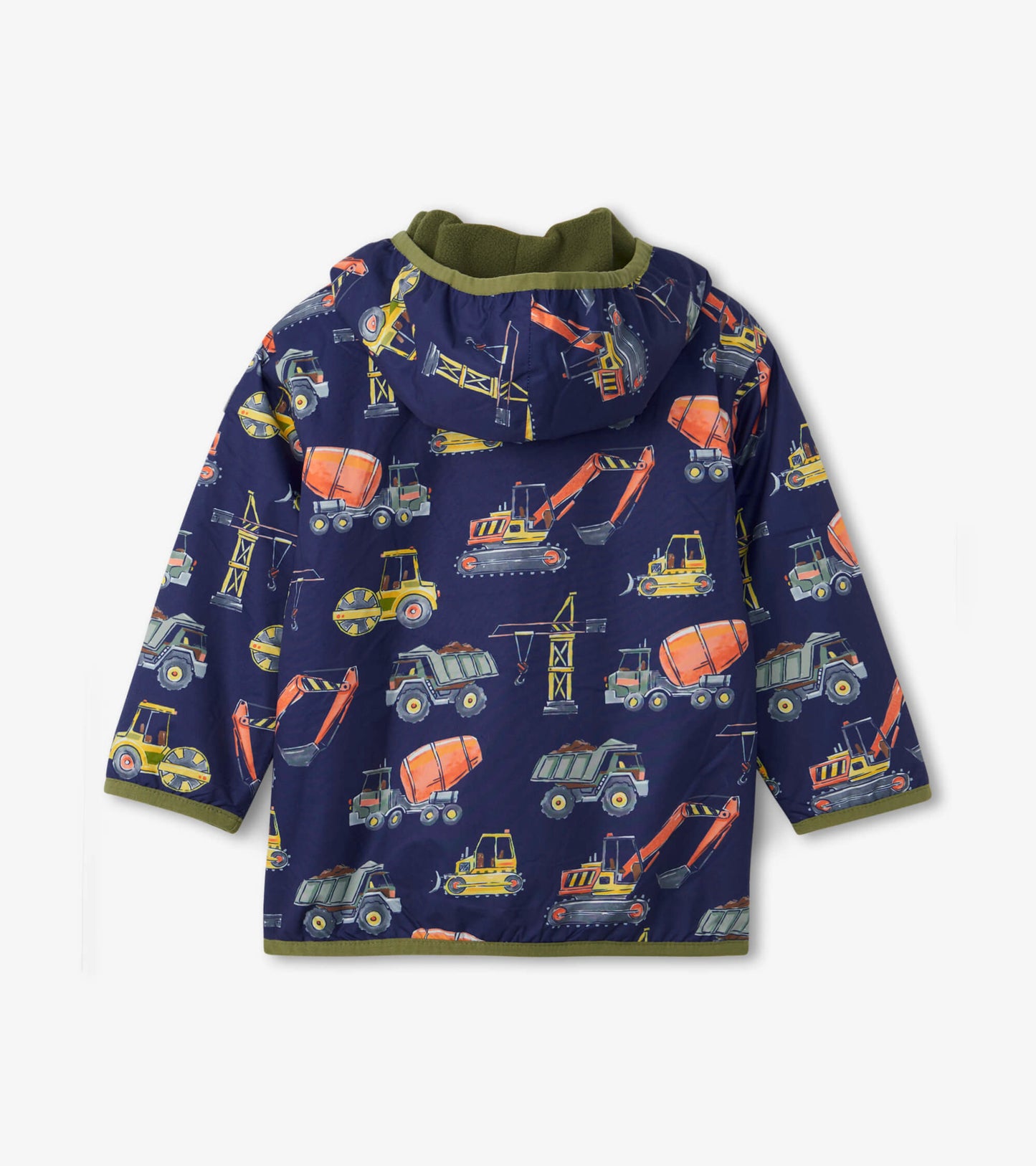Veste de pluie en microfibre – Camions de construction
