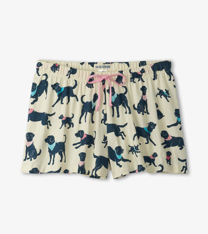 Bandana Labs Women's Cotton Sleep Shorts