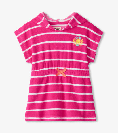 Cache-maillot en tissu éponge pour bébé – Paradis rose