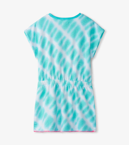 Robe à enfiler – Bleu océan décoloré