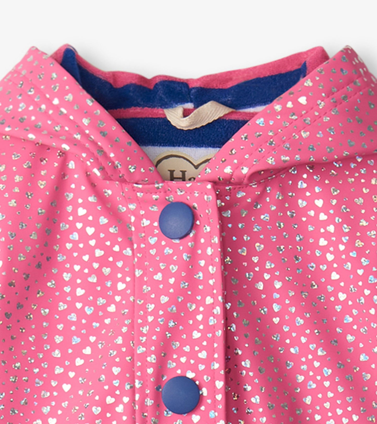 Manteau de pluie – Cœurs étincelants
