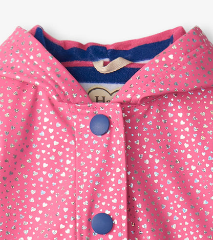 Manteau de pluie – Cœurs étincelants