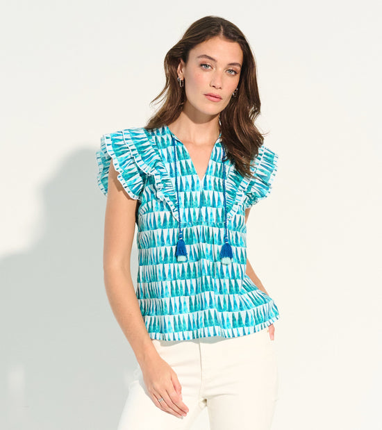 hatley Haut à enfiler Alexa – Triangles peints