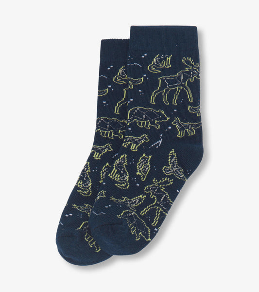 Chaussettes pour enfant – Constellations d’animaux