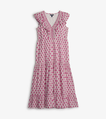 Robe mi-longue Aria – Cadrans solaires croisés