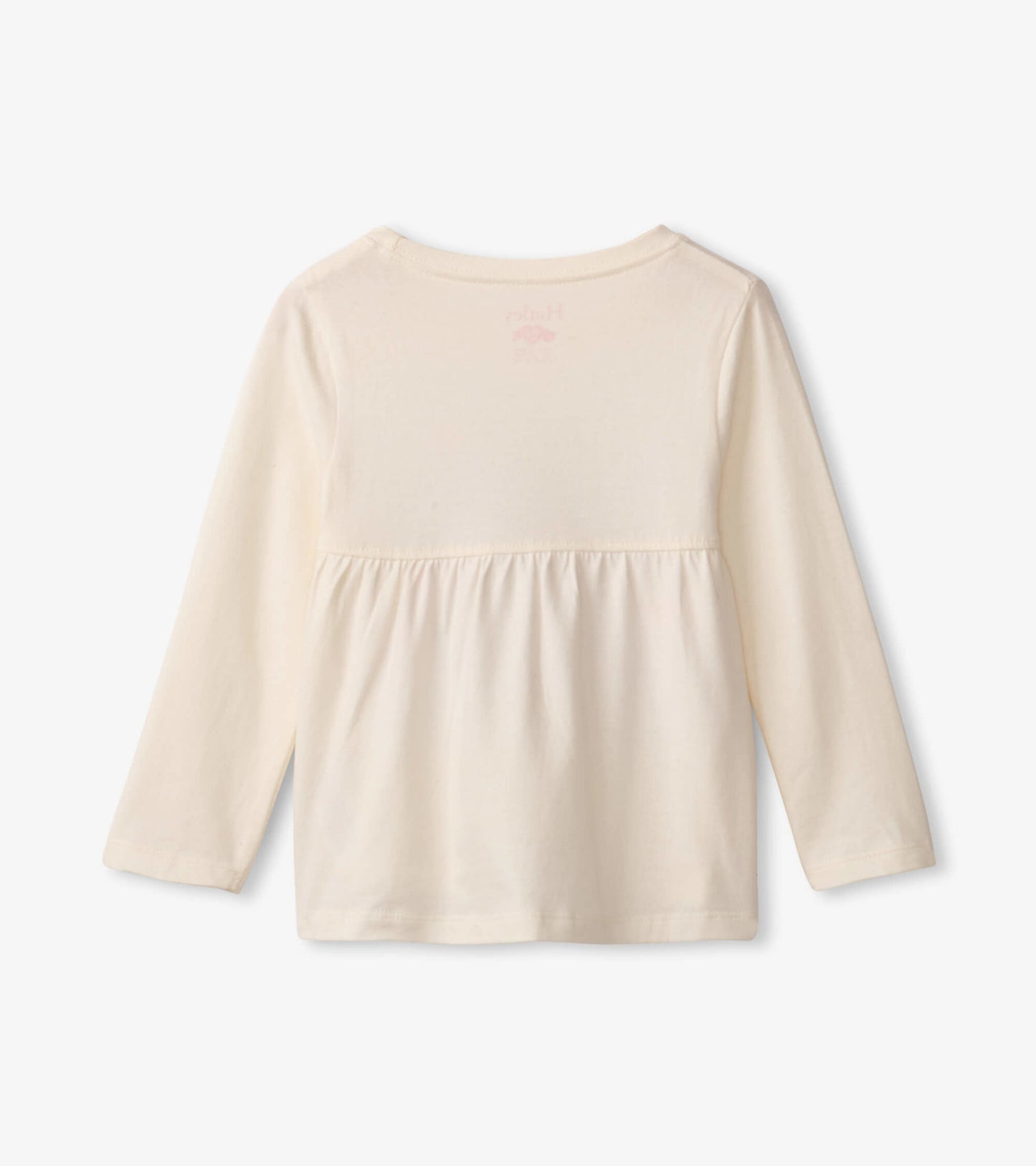 T-shirt froncé au dos – Arc-en-ciel