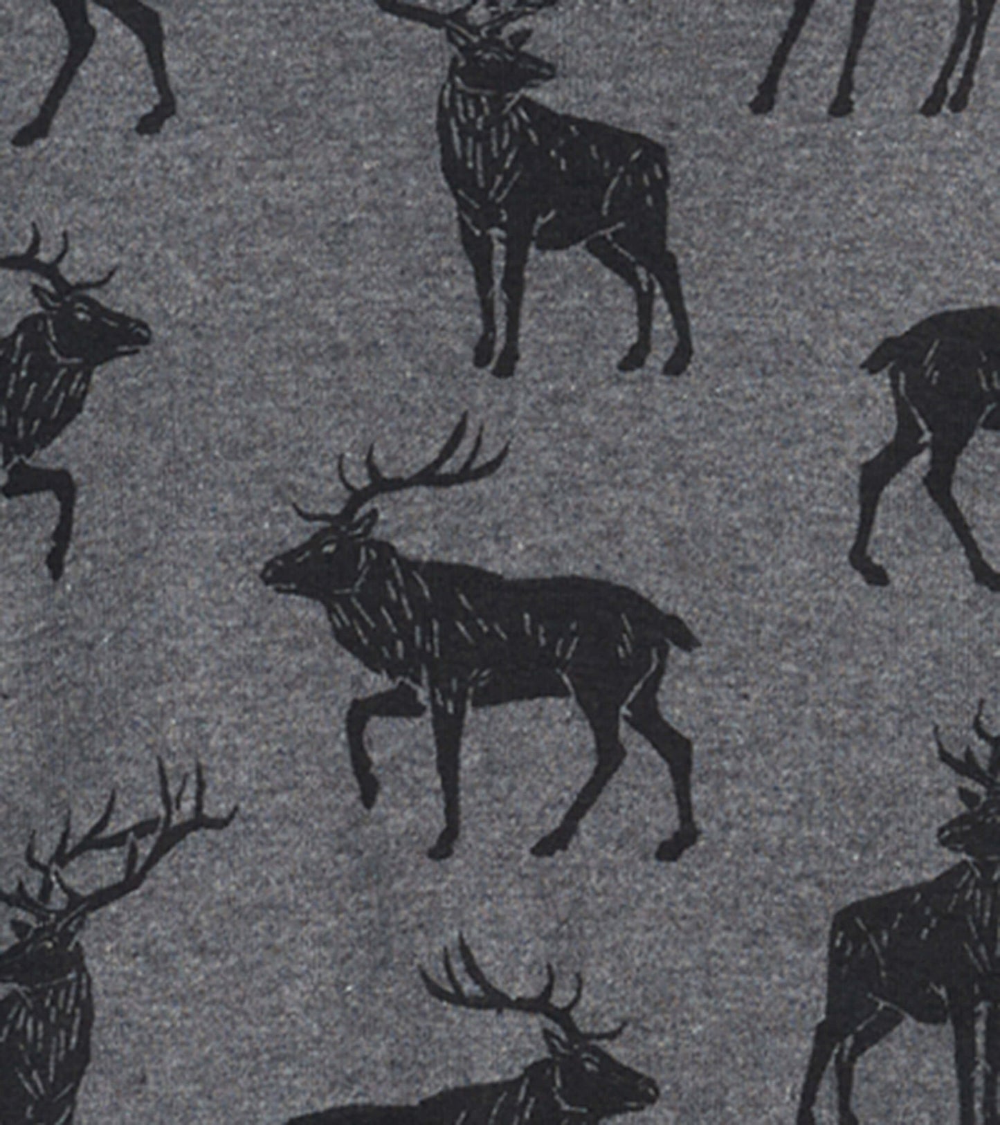 Pyjama avec haut à manches raglan pour enfant – Wapiti majestueux