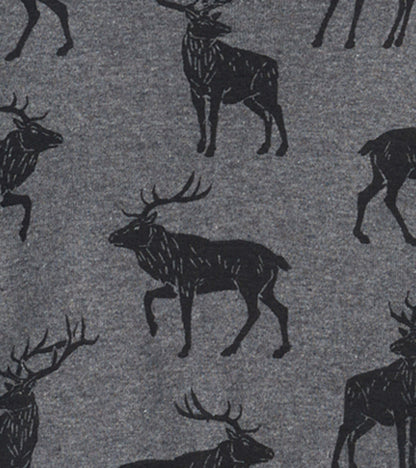 Pyjama avec haut à manches raglan pour enfant – Wapiti majestueux